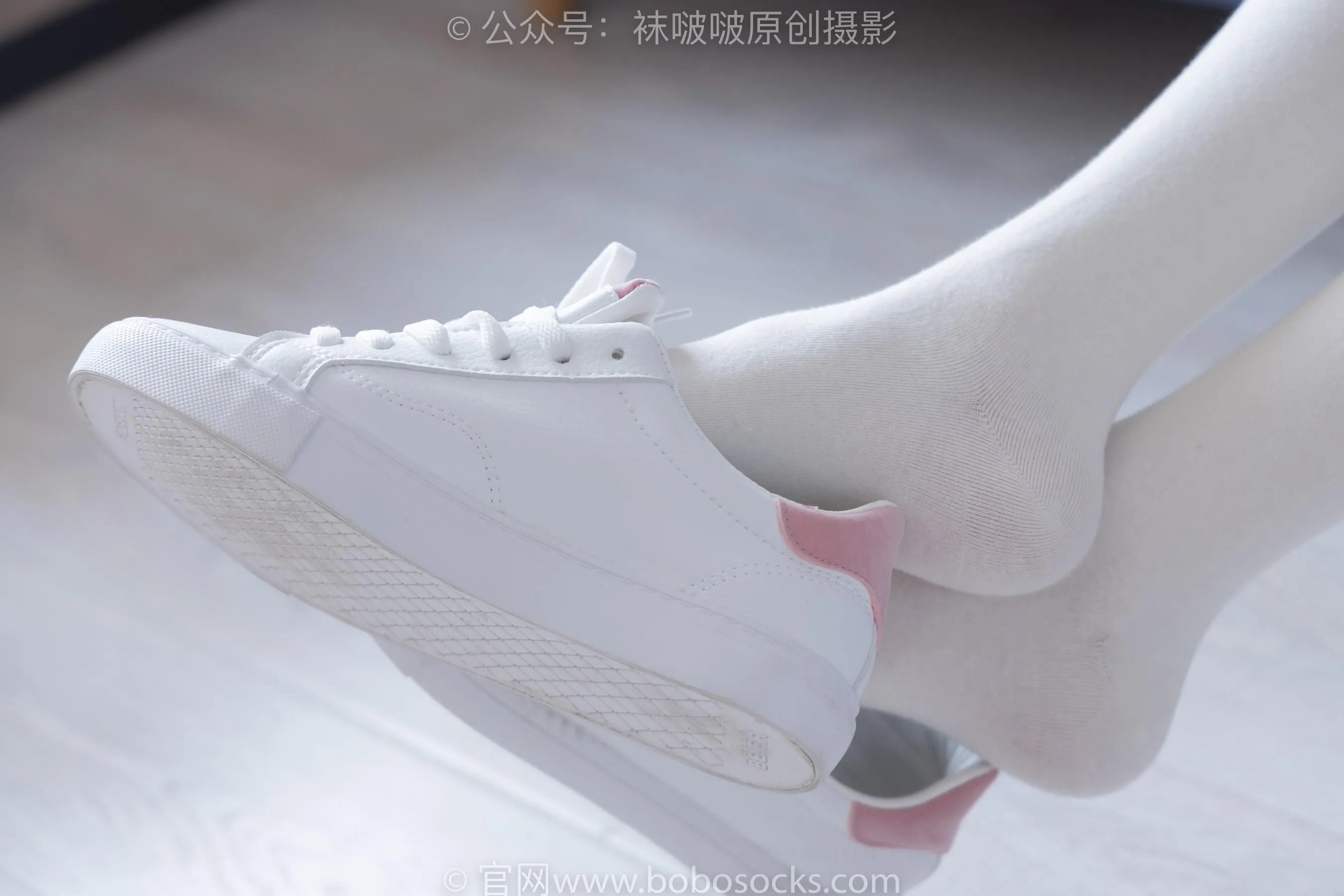 [BoBoSocks袜啵啵]NO.229 稚予-板鞋、皮鞋、两双大腿袜 [68P]插图7